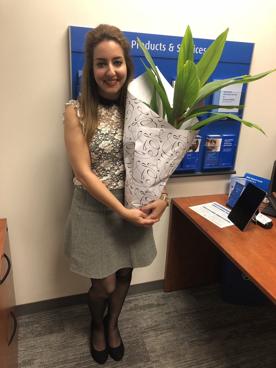 When your client brings you a plant as a thank you gesture ☺️