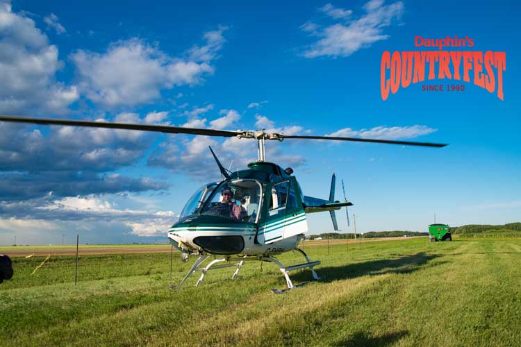 dauphincfest's tweet photo. Did you take a helicopter ride at #cfest2018 and see the site from the sky?
Chopper rides were provided by @phelicopters #throwbackthursday #dauphinscountryfest #DauphinManitoba https://t.co/AhKmmkIwJP