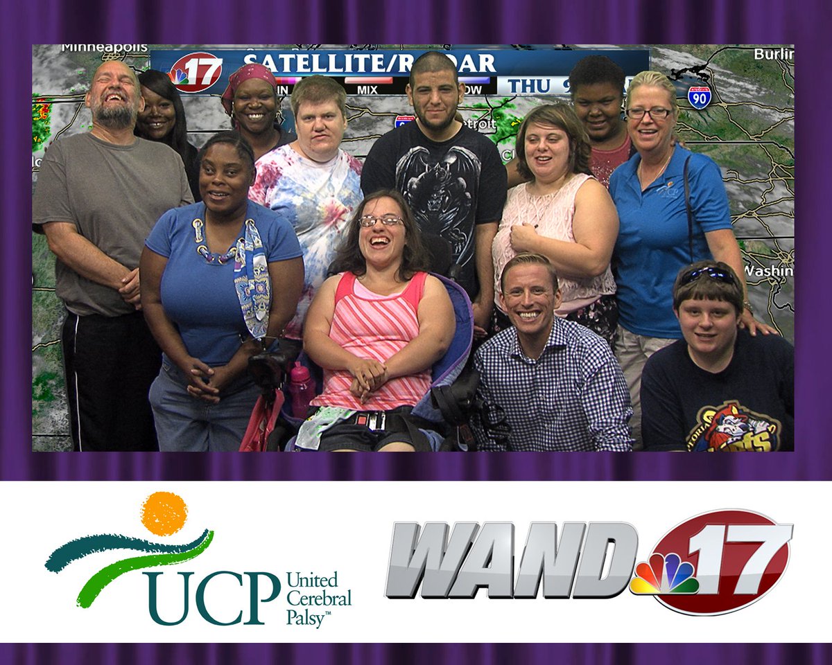 UCPLL's tweet photo. Just want to thank WAND17 for giving a tour of the station today to UCP's Day Program. https://t.co/5ridkSA5Tx