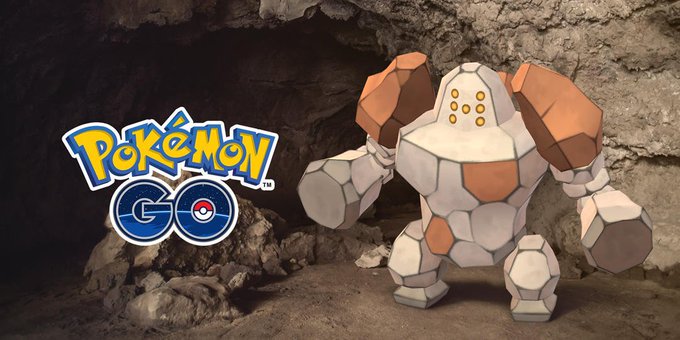 ポケモンgo レジロック 出現中 威嚇中にボールを投げよう ポケモンgo攻略まとめwiki ゲームドライブ ゲードラ