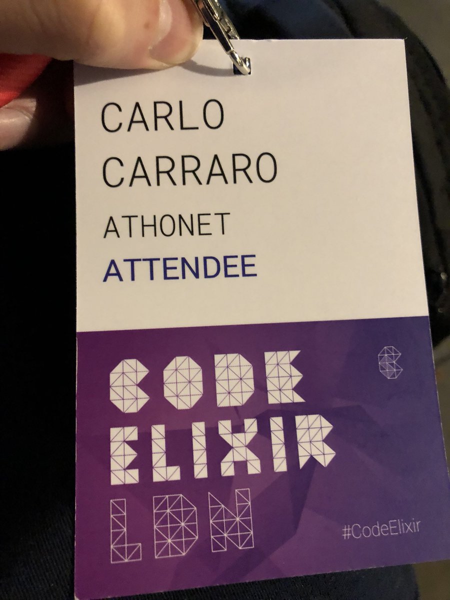 colrack's tweet image. #myelixirstatus #codeelixir attended :)