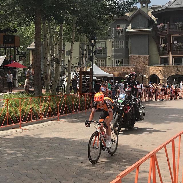 bolvail's tweet photo. Front row seats to stage 1 of the Colorado Classic. Come watch and grab a beer! #coloradoclassic #bolvail https://t.co/Fhg8ntvoSy https://t.co/YdKndgB4m8