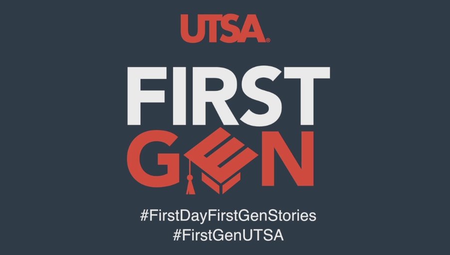 PresidentEighmy's tweet image. Love this campaign connecting our FirstGen students with our FirstGen faculty! #WearTheTShirt #FirstDayFirstGenStories #FirstGenUTSA vimeo.com/284798579