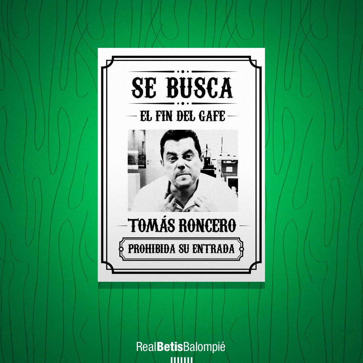RealBetis's tweet photo. Tenemos muy presente tus buenos deseos hacia nosotros para esta temporada... 🗣👇

Por tu culpa, mañana comenzamos uno de los retos más importantes de nuestra historia 🆙💚

No olvidamos, @As_TomasRoncero 😅😚 https://t.co/vAHfnl4Zg1