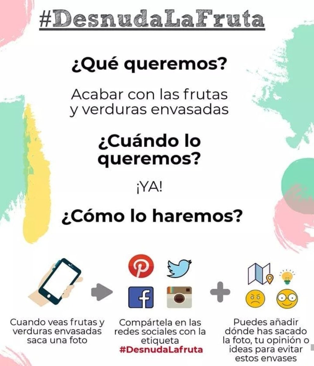 <a href="/Berto_Romero/">Berto Romero</a> <a href="/greenpeace_esp/">Greenpeace España</a> Hola, te animo a que colabores denunciado el abuso de los envases de plástico usando la etiqueta #DesnudaLaFruta