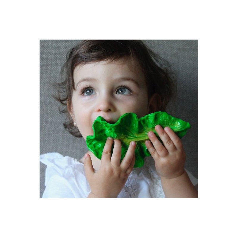 Kendall the Kale es un #mordedor con forma de hoja de kale! ayudará a aliviar las molestias de tu bebé con la dentición y esta simpática fruta te ayudará a introducirle en los beneficios de unos hábitos alimentarios saludables.