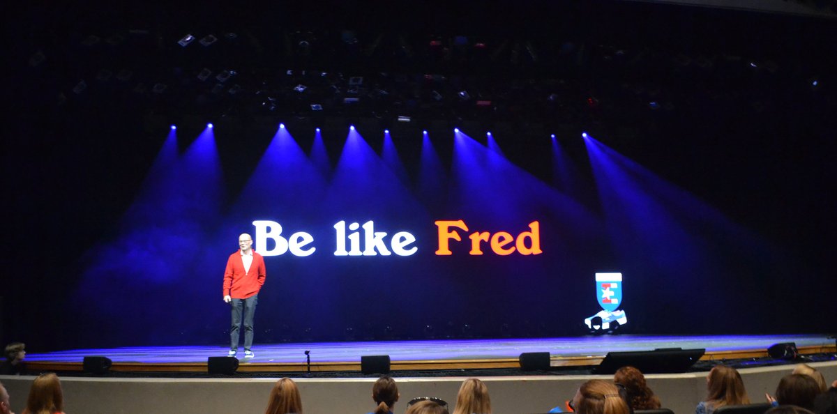 EanesISD's tweet photo. Kicking off the school year with @EanesSupt at #EanesConvocation! #BeLikeFred #BeKind #EISDShines https://t.co/dagiOGRRMd