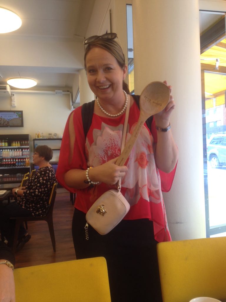 helsinkiunipeda's tweet photo. Today at the #pedaforum2018 seminar the ladle was handed over to @helsinkiuni @NiinistoS and @NevgiAnne . See you in Helsinki in June next year! 
https://t.co/RUGL6sRK8b https://t.co/WI5l0nal2J