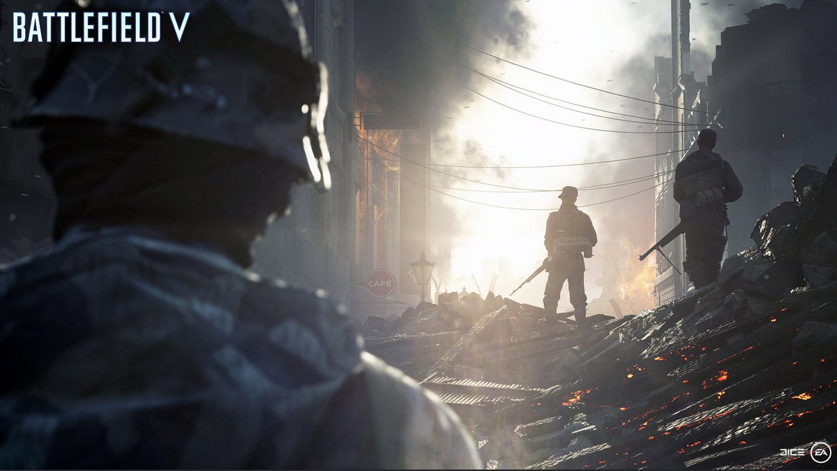 #Battlefield V: Zerstörung von Rotterdam. Der offizielle Gamescom-Trailer ist da. bf-games.net/news/10994/bat… #BattlefieldV #Rotterdam