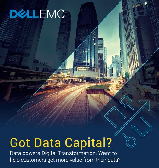 DellTechPartner's tweet image. .@broomio explores #datacapital, and how #digitaltransformation creates massive opportunities for technology sellers ... While customer success is dependent on the data. Read the blog now: dell.to/2PeXmFm