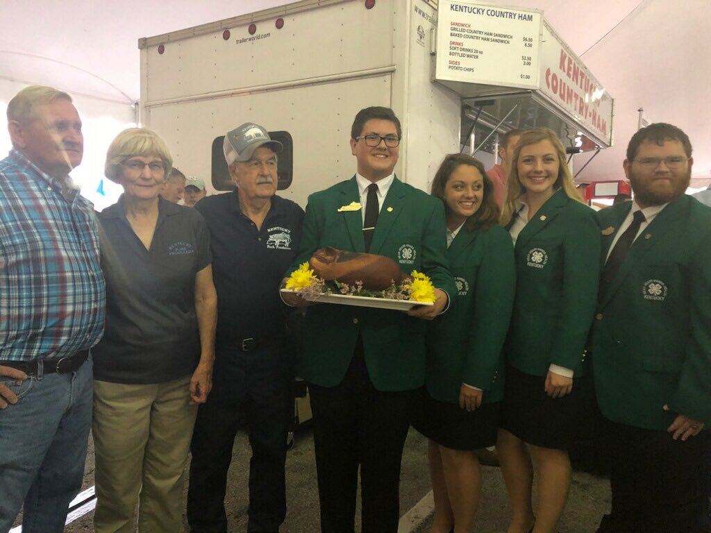 The officer team is having a great time kicking off the official start to the <a href="/kystatefair/">Kentucky State Fair</a>, come and see us in Cloverville’s new location in South Wing!