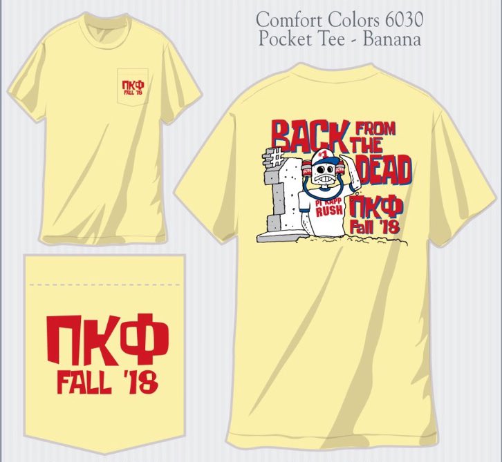 Pi Kapp is back! RT, like, and follow for a chance to win your own rush shirt!