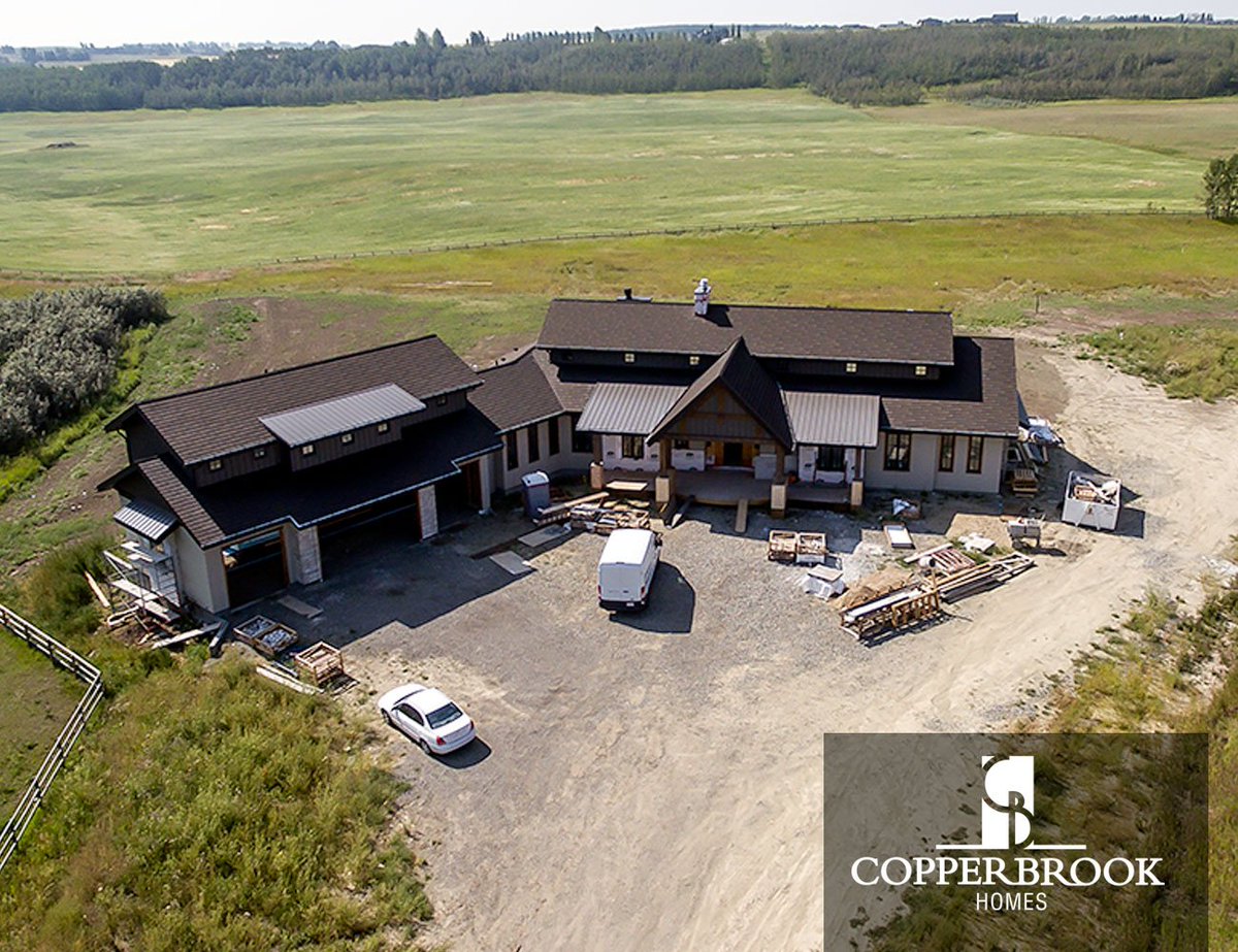 copperbrook's tweet image. Here are some progress shots of an amazing Copper Brook build in the Alberta Foothills. A perfect combination of rustic and modern with details at every turn. This home will be a show stopper. We can't wait until it's done. #acreage  #build #newhome #alberta #calgary #foothills