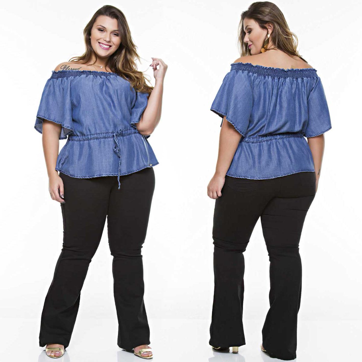 moda plus size jeans