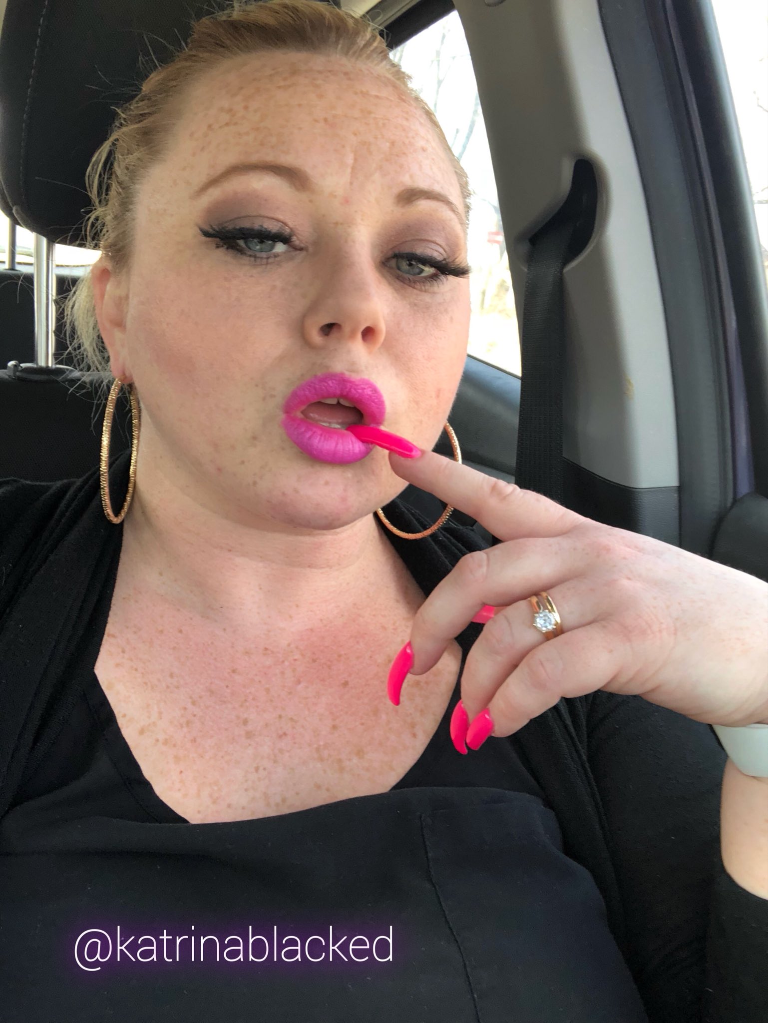 Katrina Blacked on Twitter "Let me kiss you cock with the back of my