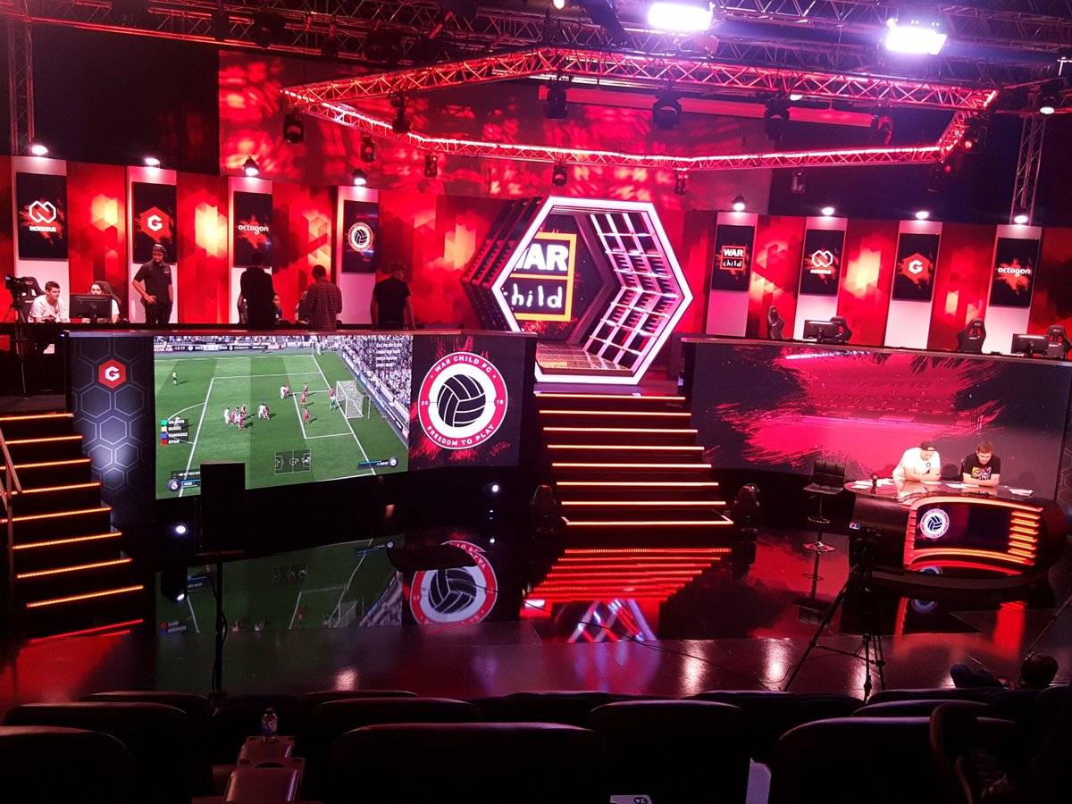 RobatWarChild's tweet image. #WarChildFC esports with gfinity.  Amazing way to raise money for football in countries where children are desperate for the freedom to play.