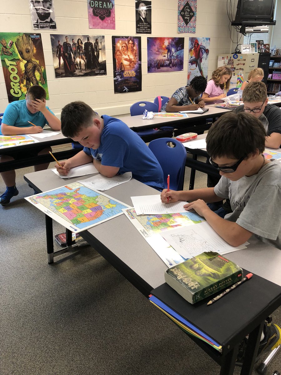 You’ve gotta love the 50 states❤️ #Bathschoolsrock #ves_panthers