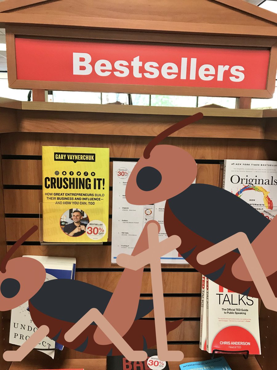 Flonock_'s tweet photo. After @EatingInsectsNA , I went to the @universityofga library to check some business schools to learn more skills. Already got the best one : @garyvee Students of #UGA will crush it ! #EatingInsectsAthens #Vaynernation https://t.co/3MkFZ5IE9f