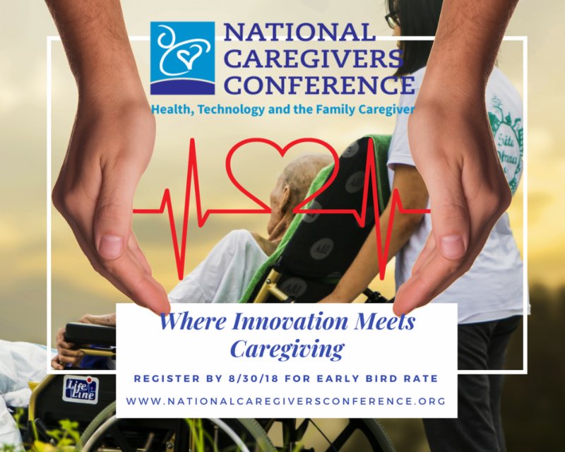 NCCBiAnnual's tweet photo. Take advantage of the early bird rate by registering today for the National Caregivers Conference today! https://t.co/69JjPQvENJ #NCC18 #Caregiver https://t.co/7UNRXCbSiT