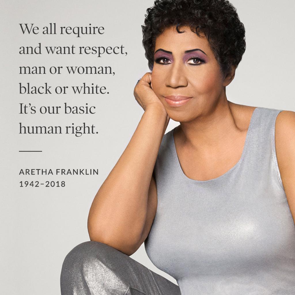 Barnes Noble On Twitter Rest In Peace Aretha Franklin