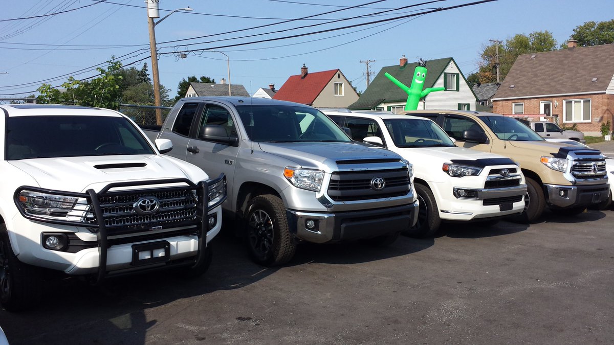 ImportCarCentre's tweet photo. Oh what a feeling...#Toyota!!  #4Runner, #Tacoma, #Tundra, #Highlander, #Rav4...we have a Toyota that will suit your needs!!  #importcarcentre #iccs #smetanaapproved https://t.co/BYPMBvaGpY