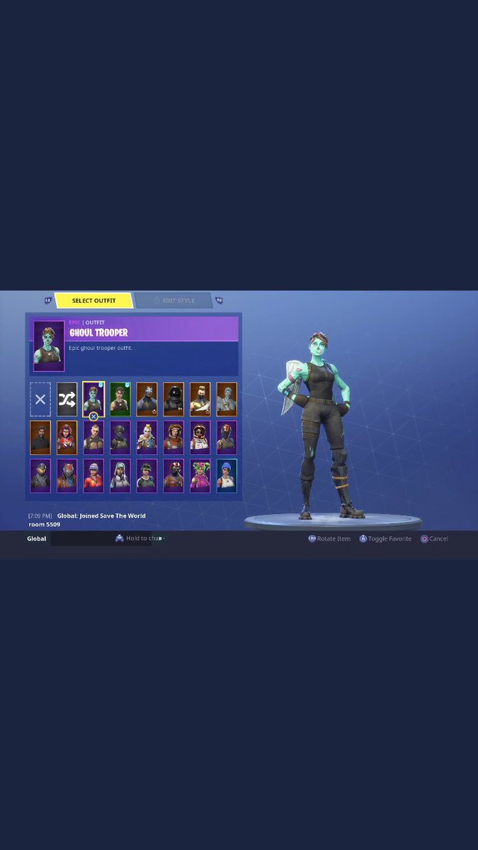 TakaSlaith's tweet photo. Rare Ghoul Trooper Giveaway!

Enter:

Like Pinned Tweet📌

Like &amp; RT! ♻️

Follow ➡️@RapsGives
                 
Must Tag 4 Friends!💜

Turn on Post Notis! 📍

Ends at 35 RTs! 💯

Good Luck! 🍀 https://t.co/HHGsOP6XOO