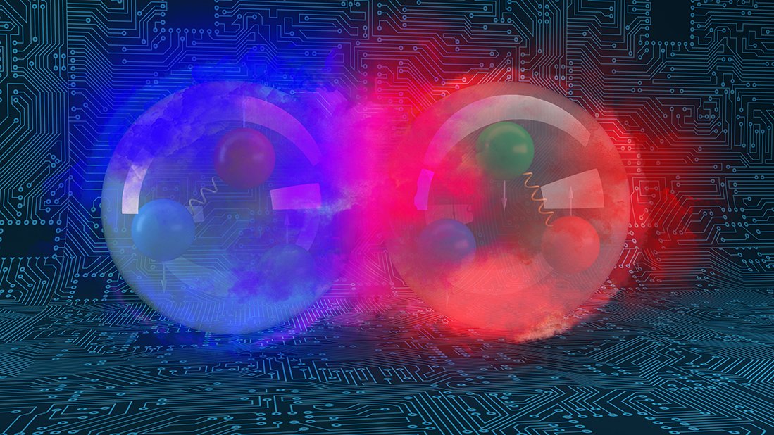 doescience's tweet photo. .@ORNL &amp; @UTKnoxville simulated an atom’s nucleus using a quantum computer; such computers can answer nuclear #physics questions &amp; explain our #universe https://t.co/Gd6UJyJTql https://t.co/Mm90pHVmxq
