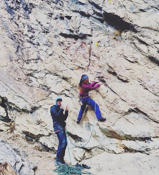 “While hiking in the Everest region, it’s difficult to avoid the temptation to rock climb, especially when <a href="/conrad_anker/">Conrad  Anker</a> is belaying you.” Words of wisdom from our athlete @dawayangzum. ⠀⠀⠀⠀⠀⠀⠀⠀⠀
#Sherpa #WeAreSherpa #SherpaAthlete #Mountaineer ift.tt/2MAId2Y