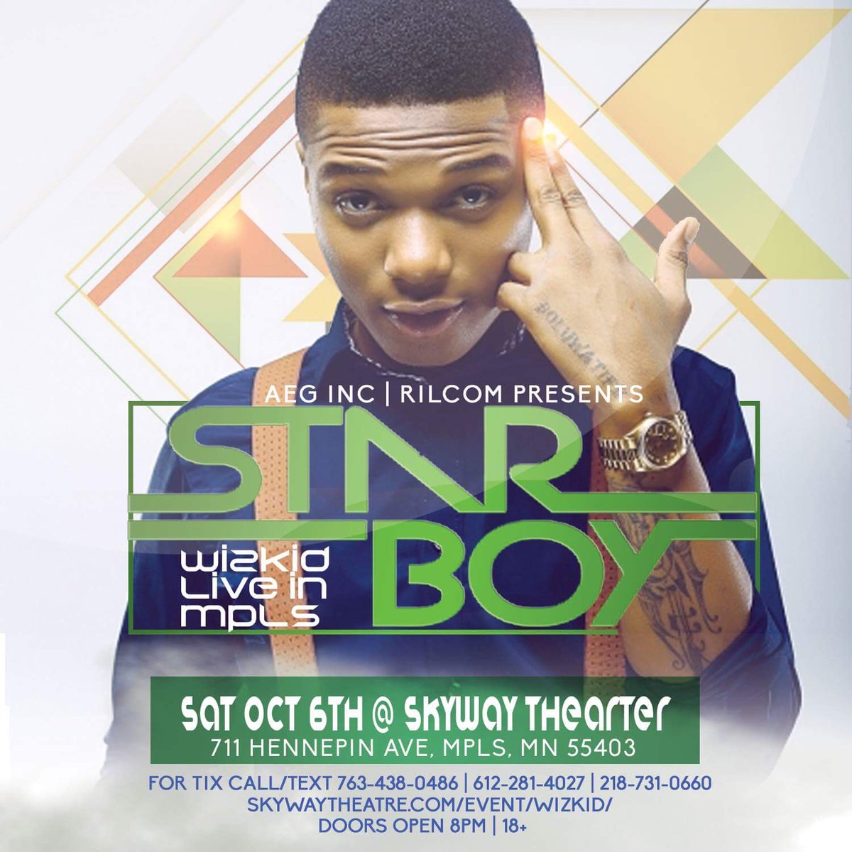 beingril's tweet image. WIZKID IN MINNEAPOLIS.🔥🔥