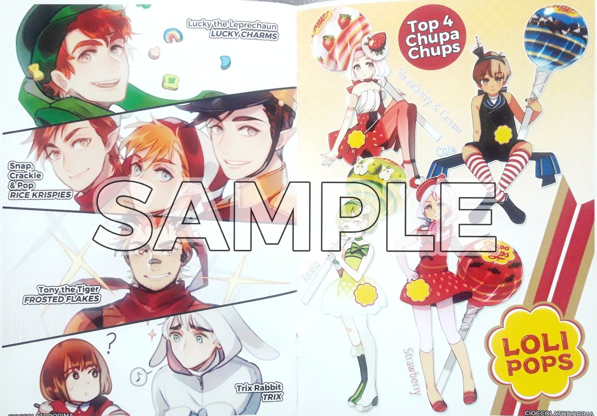 Some previews of a gijinka-themed booklet I printed for an anime/comic event near my place! ?
Good evening!! 