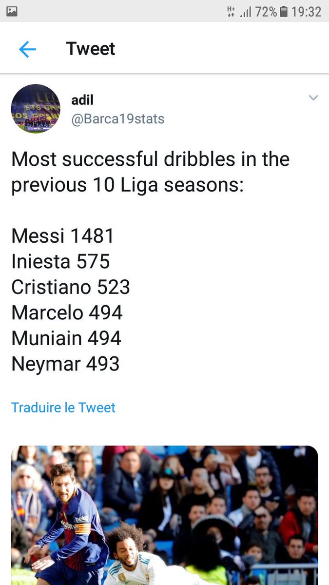 Barca19stats's tweet photo. La Liga kicks off tomorrow.

The previous 10 seasons were dominated by one player, who in addition to winning the most Liga titles in the last decade (7), topped the list of every attacking stat. https://t.co/lkufhPLYzI
