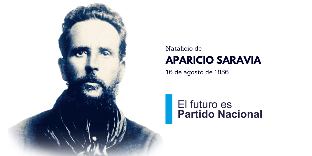 PNACIONAL's tweet photo. 16 de Agosto - 162 años del natalicio del Gral. Aparicio Saravia #ElFuturoEsPartidoNacional https://t.co/h5VLX5jGCL