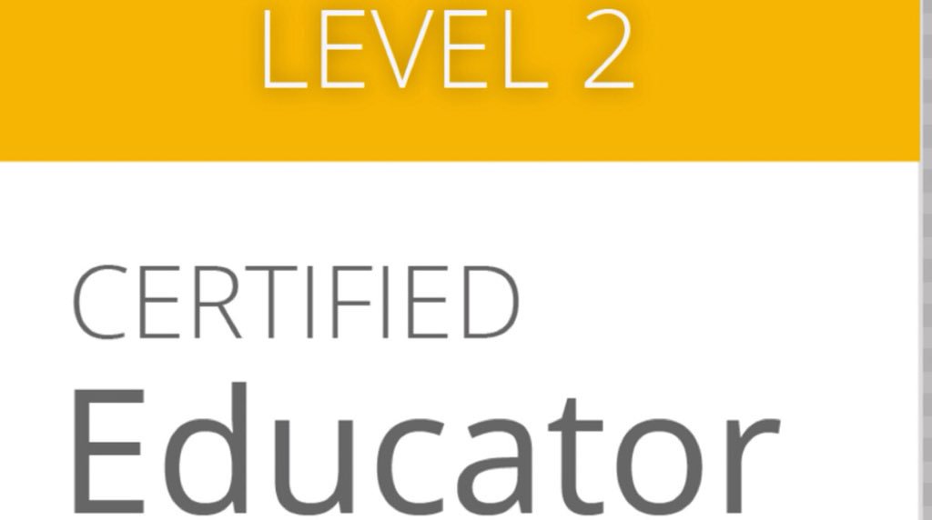 bcalligy's tweet photo. Congratulations to @MsMontera on passing the @GoogleForEdu Level II Exam! @WeehawkenTSD @ZywickiR @FAmato53 @AnnaRudowsky @McginleyIsabel @FRSNewJersey  #GAFE #FutureReady #FutureReadyNJ https://t.co/Y4YLcZfENl