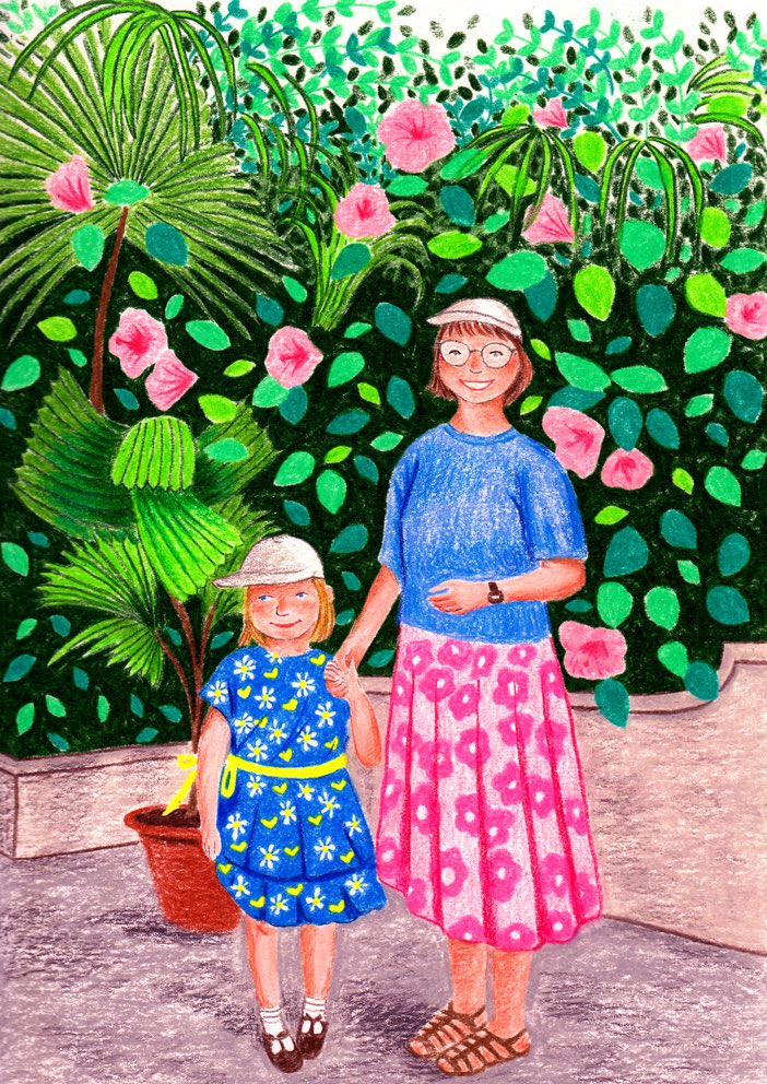 emcarpenter_art's tweet photo. Here’s the next in my #30illustratedphotos series. If you’re interested in seeing my drawing process and some old family photos check out my new #youtubechannel https://t.co/1g9fgKAxui #illustuber https://t.co/TfidfHDdXR