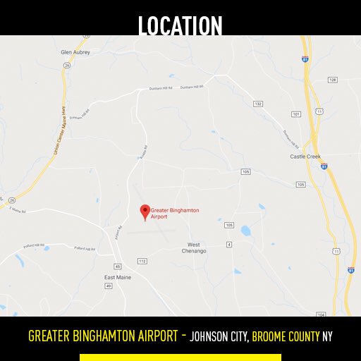 theAgencyBiz's tweet photo. Introducing…our Development Opportunities Series where we will be featuring great locations ready for redevelopment with great assets in Broome County NY. To start us on this series...The Greater Binghamton Airport.
#EconomicDevelopment #developinbroome https://t.co/gzTRqPhUqJ