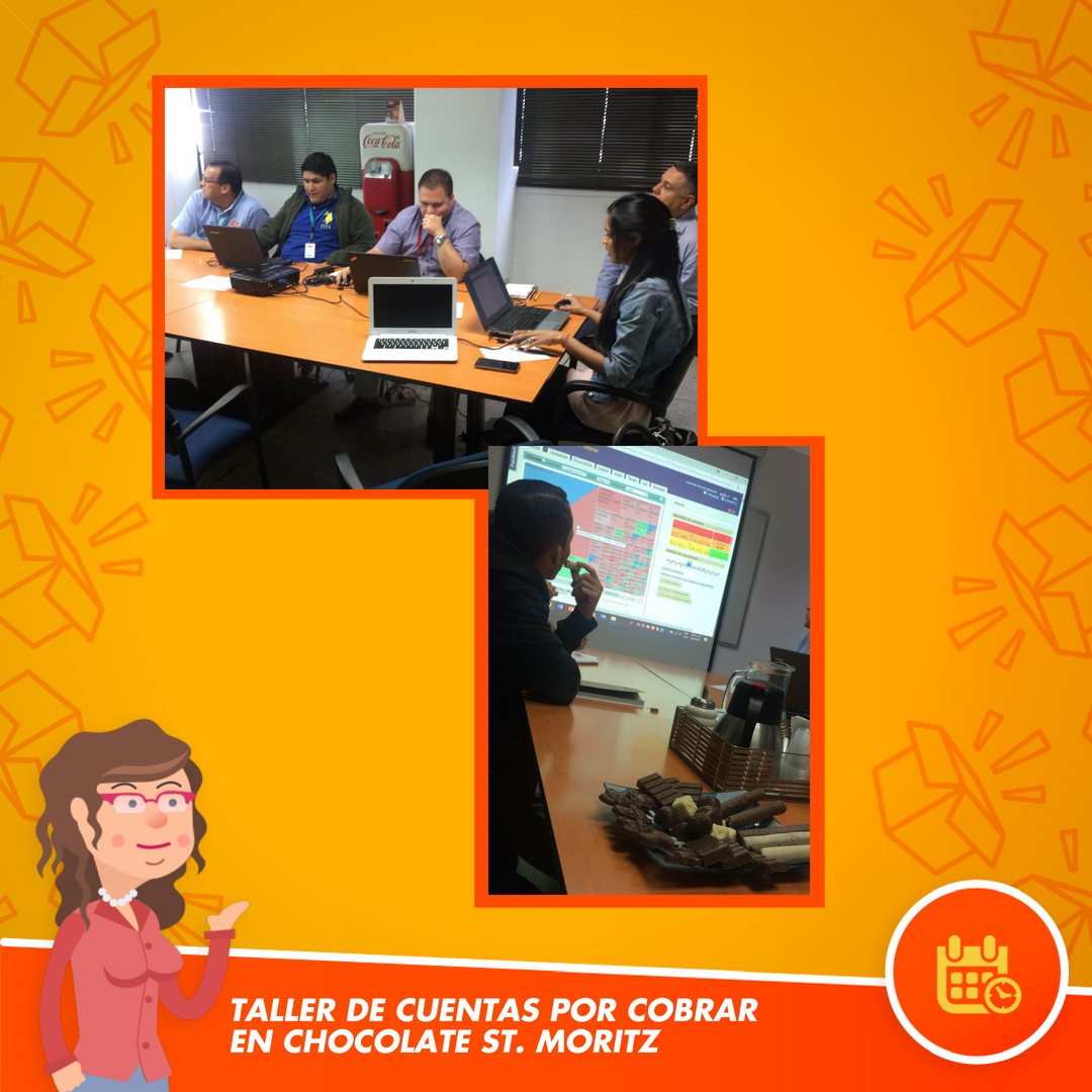 nimbox's tweet photo. Hoy dictamos un taller de cuentas por cobrar en @stmoritzve . Gracias por tantos años de confianza.
.

#nimbox #taller #másvisibilidad #menosreportes #unpaisdechocolate #momentoStMoritz https://t.co/VCNtj7EWJo