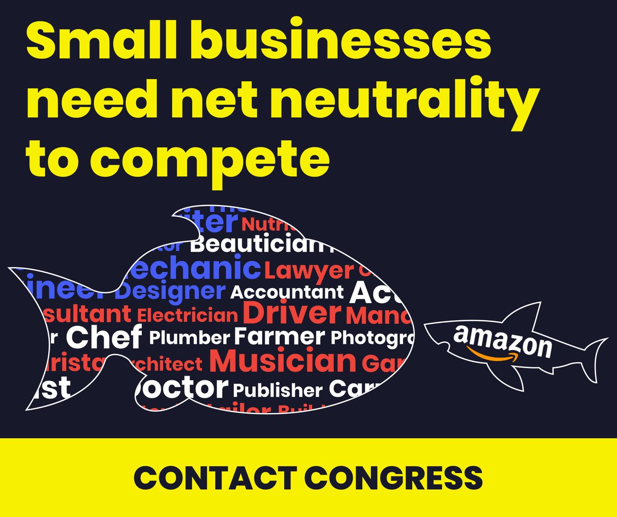 ccMixterMusic's tweet photo. Today we are joining thousands of other #SmallBusinesses to demand that lawmakers sign the CRA discharge petition and restore strong #NetNeutrality protections ASAP. ☎️ Help us and other businesses. Call Congress at https://t.co/qe8MosPkeh #BusinessesForNetNeutrality https://t.co/o1FXlUrfnu
