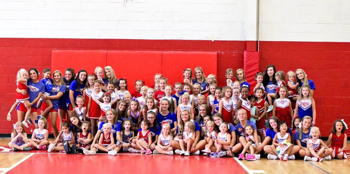 Mr_KNWhite's tweet photo. Campers that attended in our Little Hawks Cheerleading Camp this summer are invited to attend the football game tomorrow @HammondSchool to perform in the Little Hawks Cheer Night!
Go Skyhawks! #cheernight #joinus https://t.co/gbNGNJYVkQ