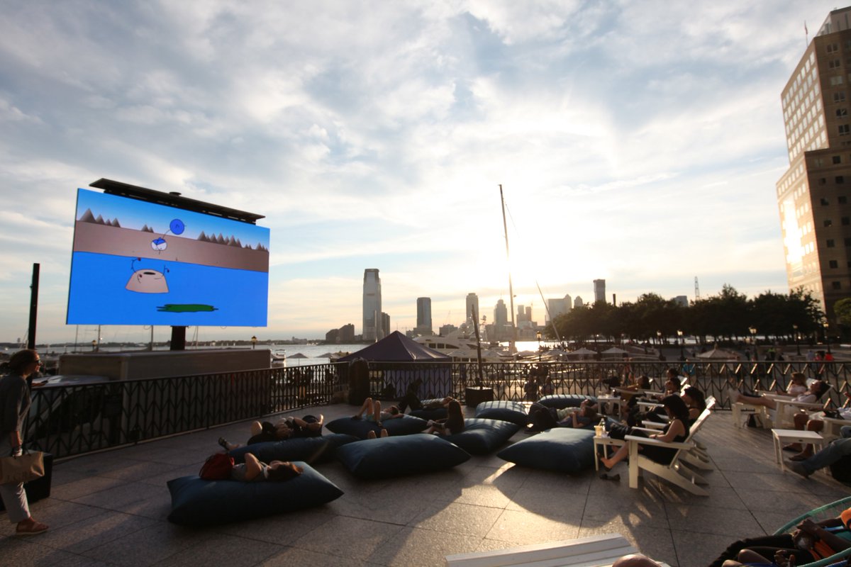 BFPLny's tweet photo. Tonight is the LAST Film Night of the summer at #BFPLny! Bring your friends, and unwind under the beautiful summer sky with a curated screening of animated short films from @animnightsny! See you there!
⏱6-8PM
Film schedule:
https://t.co/OQKb6hLGqA https://t.co/1htfrlzoXX