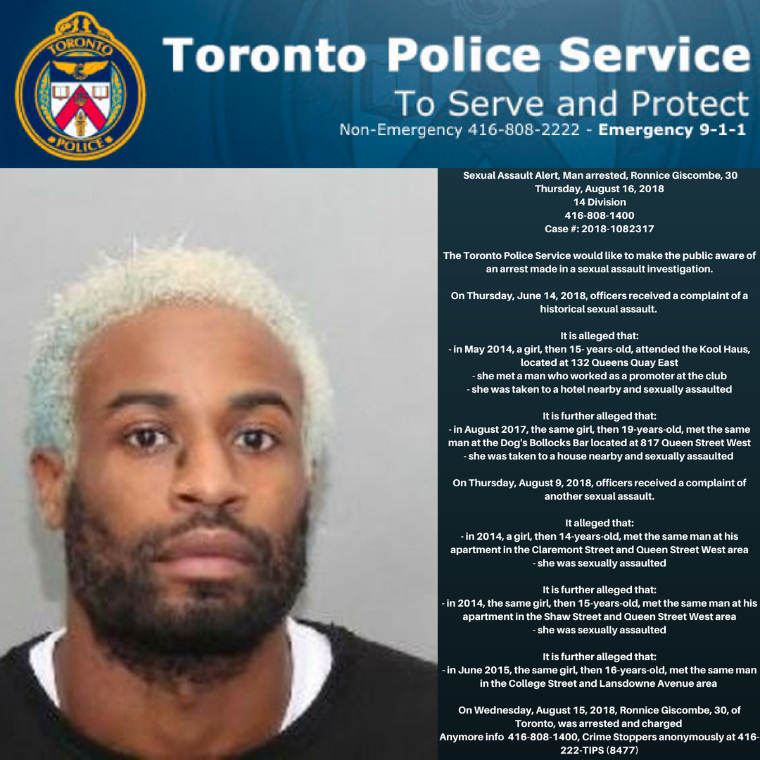 Toronto Police on Twitter "Toronto Police would like to make the