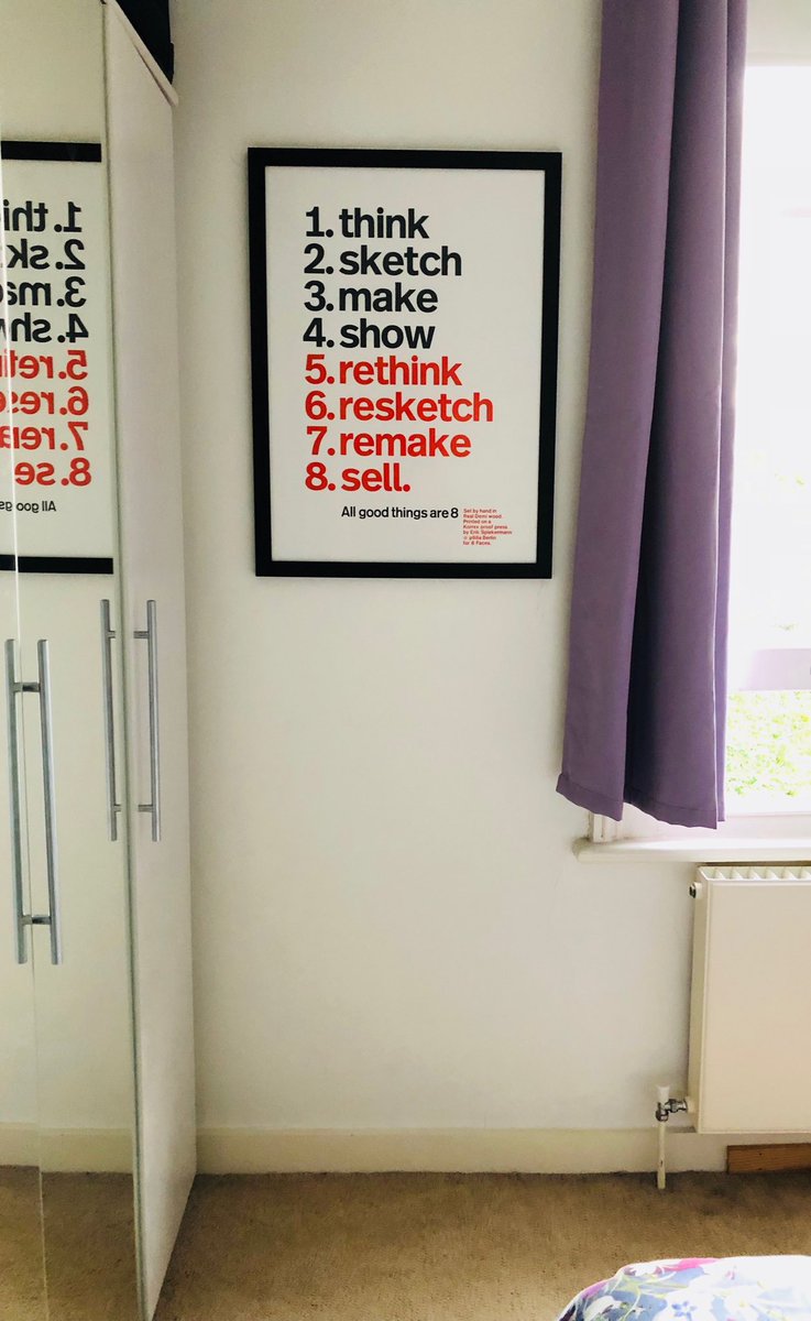 soulafkh's tweet image. Finally up on my wall ⁦@8faces⁩ #happybirthdaytome 
Might need to get red curtains now