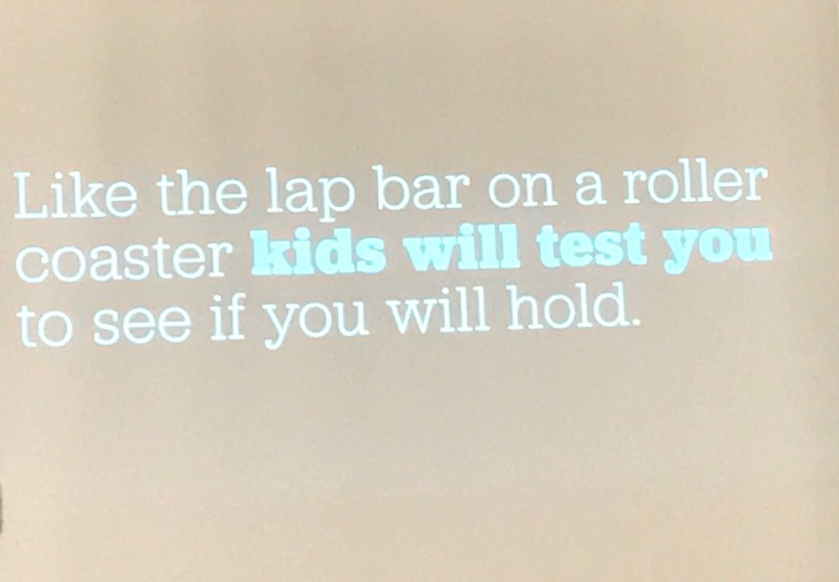 ⁦<a href="/JoshShipp/">Josh Shipp</a>⁩ talking at #isummitwisco18 We need to be the empathetic &amp; resilient lap bars for students  in schools. #WildcatGr8