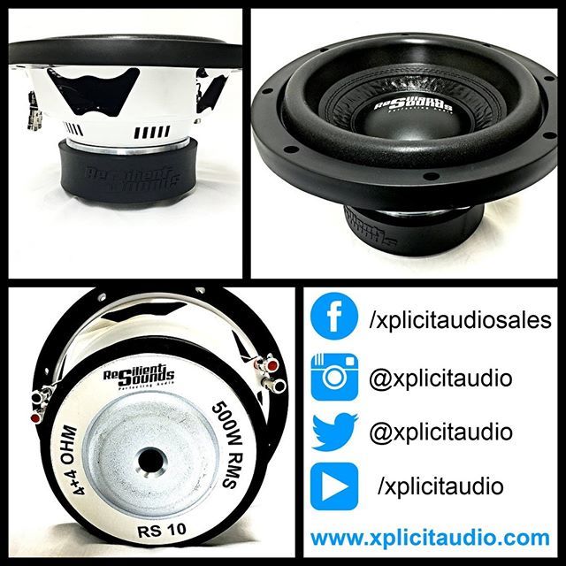 woofergram's tweet photo. Check out the new Resilient Sounds RS10! 500w RMS.
$99 shipped each!
https://t.co/4TPnuDPvIp
#xplicit #xplicitaudio #shtnonm #resilientsounds #caraudio #12voltmag #aintloud https://t.co/lmG4uwX2gh https://t.co/cQjIlqKqYR