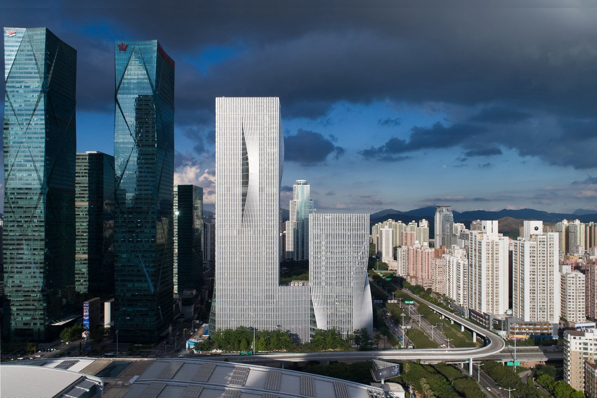 Shenzhen Energy Mansion by BIG - Bjarke Ingels Group bit.ly/2vU31Il https://t.co/P73QFoF9VL