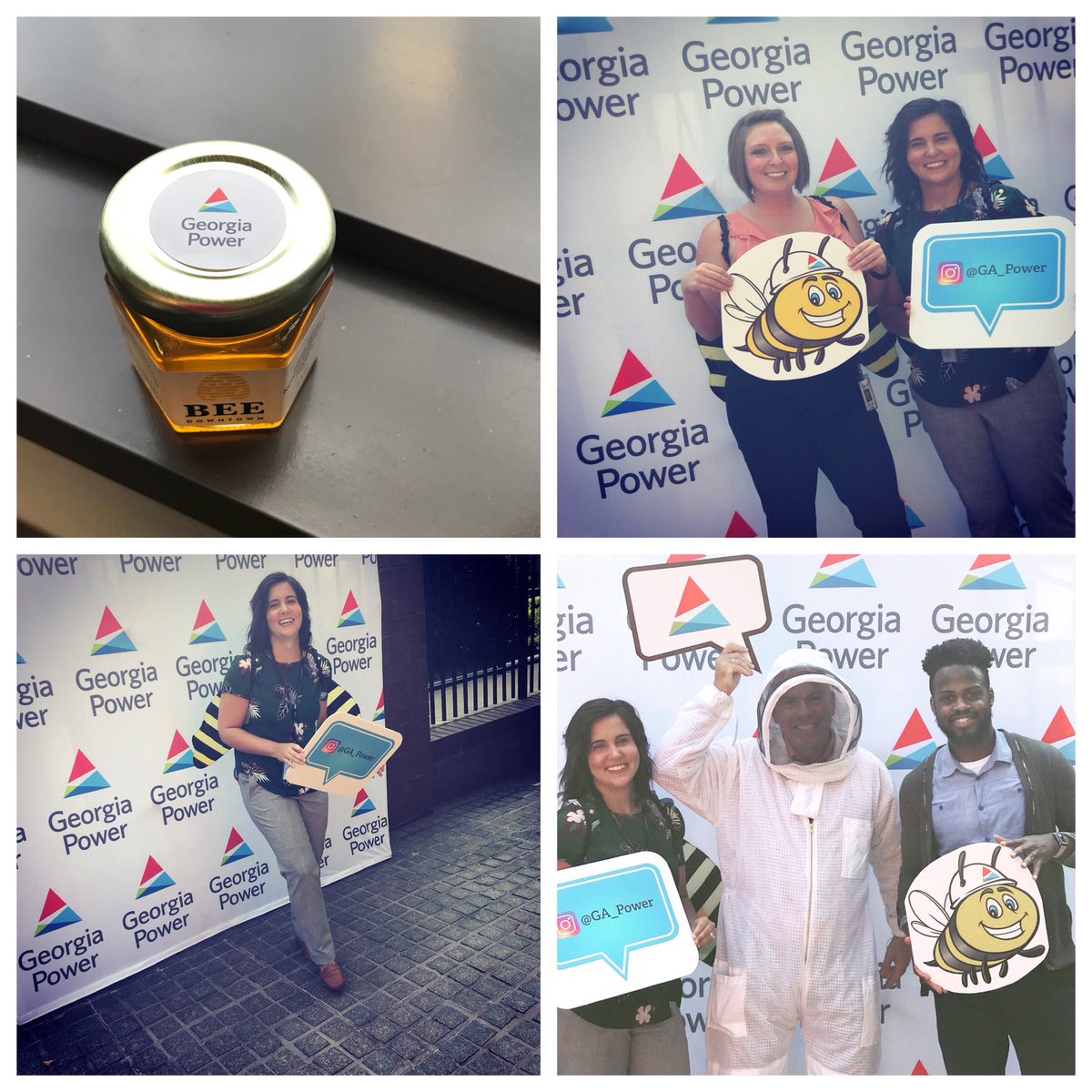 weather_tab's tweet image. Celebrating #nationalbeeday early #WeHelpBecauseItsHome @BeeDowntown