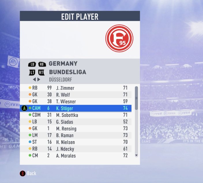 Career Mode Network On Twitter You Can Only Edit The Accessories For Each Player On Your Team Including Yourself Of Course