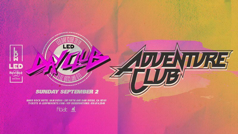 LEDDayClub's tweet image. Early Bird tickets have sold through for our Labor Day Weekend return with @AdventureDub! Advance Sale open now for the rooftop party in just over 2 weeks: eventbrite.com/e/adventure-cl…