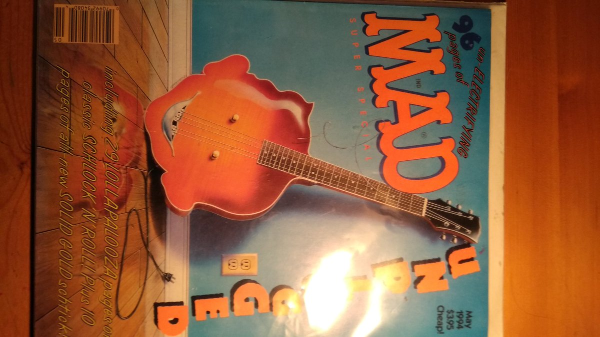 Pv2002T's tweet photo. Mad magazine is an American humor magazine founded in 1952 by editor Harvey Kurtzman and publisher William Gaines. The magazine has been in various legal actions over the decades, some of which have reached the United States Supreme Court.
P8
T4
#APUSHPV https://t.co/LodSSDDI7Q