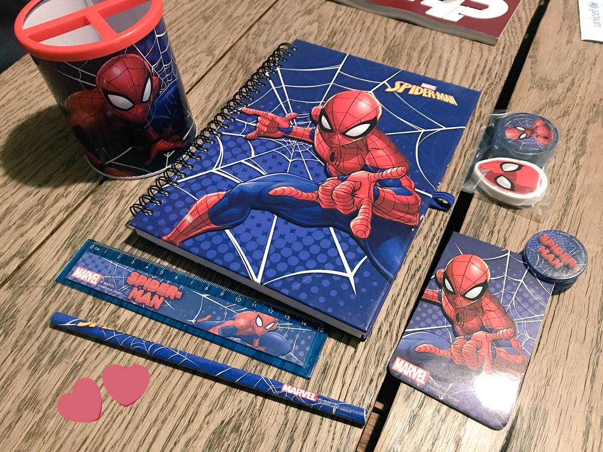 spideysensez's tweet image. Is this a present for a little boy starting elementary school or me, starting university? You’ll never know