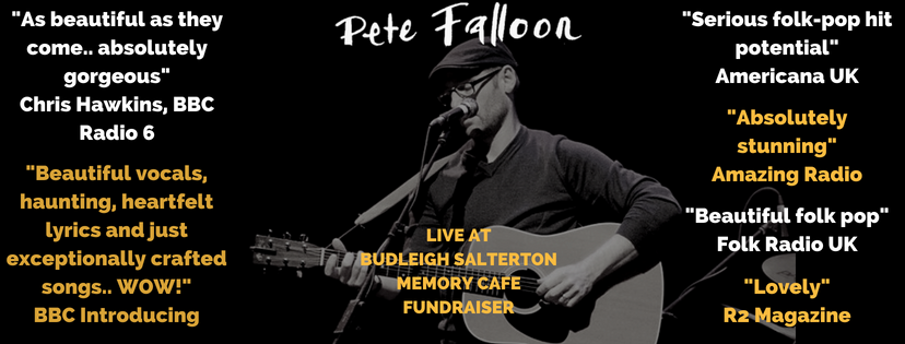 PeteFalloon's tweet photo. Really looking forward to playing alongside the lovely @sarahyeosings and @AnnaMarieWaite at a charity garden party in East Budleigh this Saturday in aid of Budleigh Salterton Memory Cafe. Full details here https://t.co/qRbgtbxB7v

#exeterhour #musichouruk https://t.co/y1e8lW6ekf